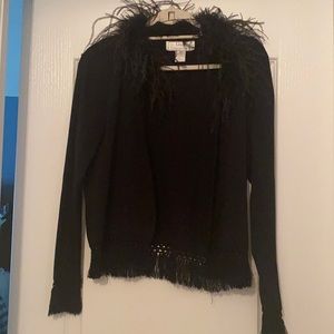Vintage Black Sweater, Size Small